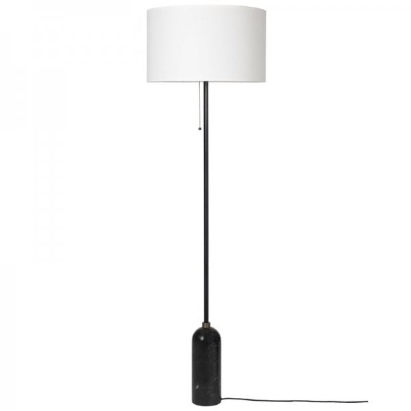 【GUBI】デンマーク・北欧デザイン照明「Gravity floor lamp」フロアランプ ブラックマーブル (Φ500×H1690mm)