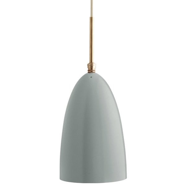 【GUBI】デンマーク・北欧デザイン照明「Gräshoppa pendant lamp」ペンダントライト ブルーグレー（Φ150×H230mm)