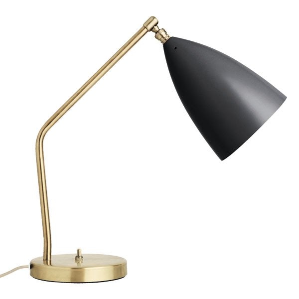 【GUBI】デンマーク・北欧デザイン照明「Gräshoppa table lamp」テーブルランプ ジェットブラック(Φ150×H412mm)