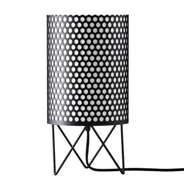【GUBI】デンマーク・北欧デザイン照明「Pedrera ABC table lamp, black」テーブルランプ ブラック(Φ185×H355mm)