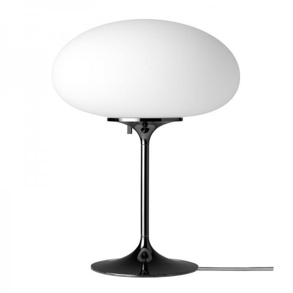 【GUBI】デンマーク・北欧デザイン照明「Stemlite table lamp, 42 cm」テーブルランプ ブラッククローム(Φ320×H420mm)