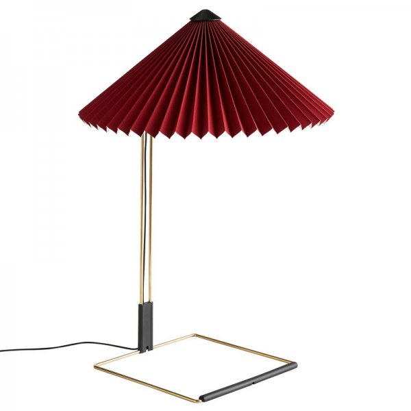【HAY】「Matin table lamp, large, oxide red」テーブルランプ オキサイドレッド(Φ380×H520mm)