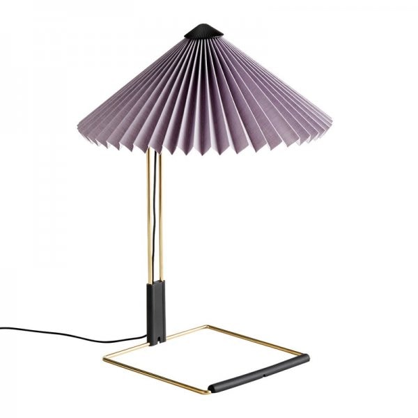 【HAY】「Matin table lamp, small, lavender」テーブルランプ ラベンダー(Φ300×H380mm)