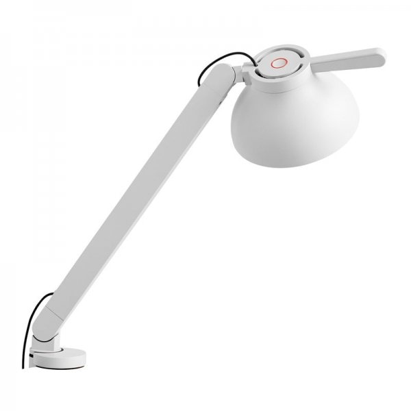 【HAY】「PC table lamp with clamp, single arm, grey」テーブルランプ グレー(W140×D90×H627mm)