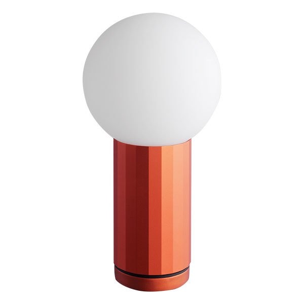 【HAY】「Turn On table lamp, orange」テーブルランプ オレンジ（Φ100×H195mm）
