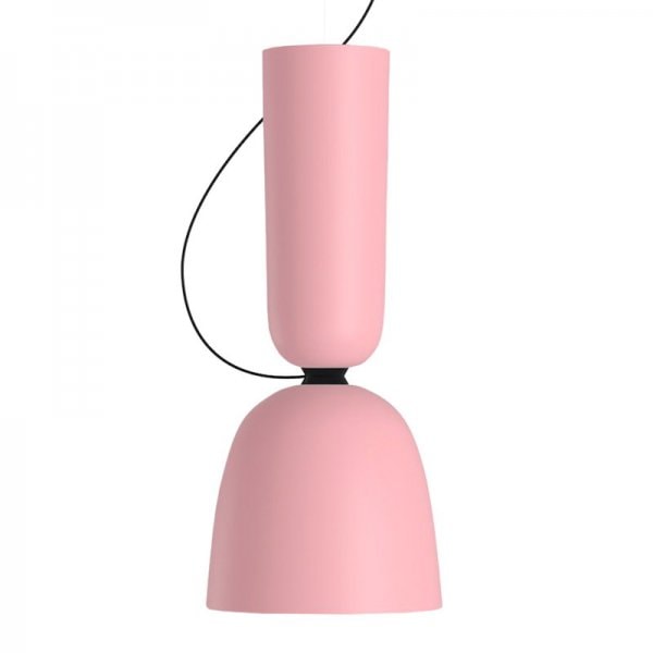 【Hem】「Alphabeta Uno pendant, light pink」ペンダントライト コーラルレッド-ライトピンク（Φ156mm)