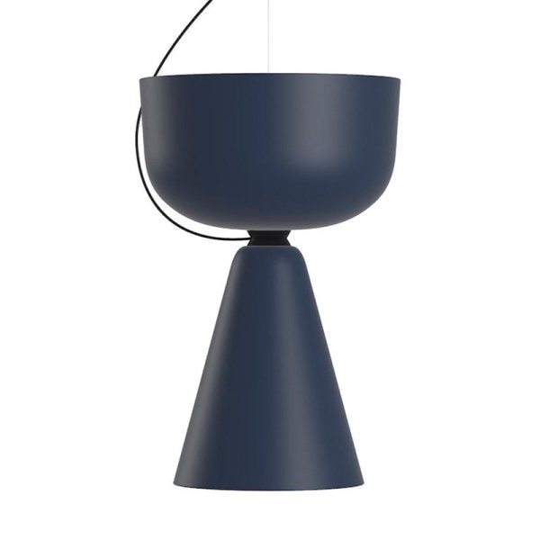 【Hem】「Alphabeta Uno pendant, steel blue」ペンダントライト スチールブルー（Φ186mm)