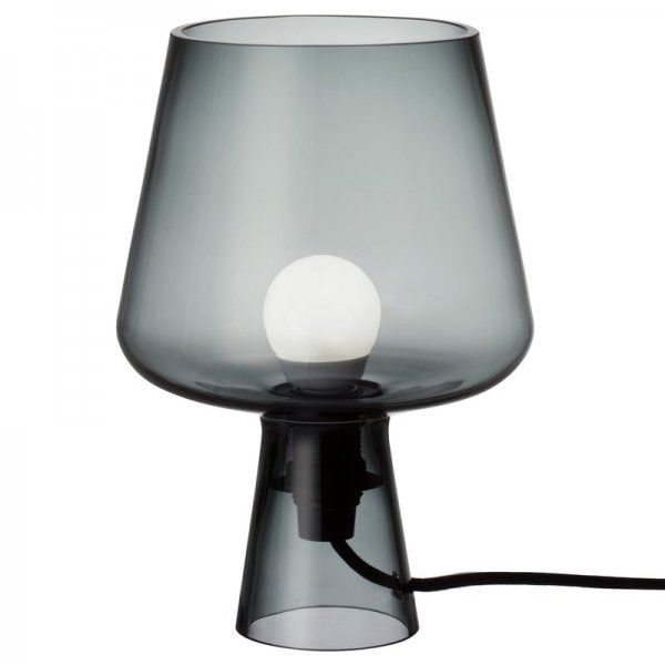 【Iittala】「Leimu table lamp 24 cm, grey」テーブルランプ グレー(Φ210×H236mm)