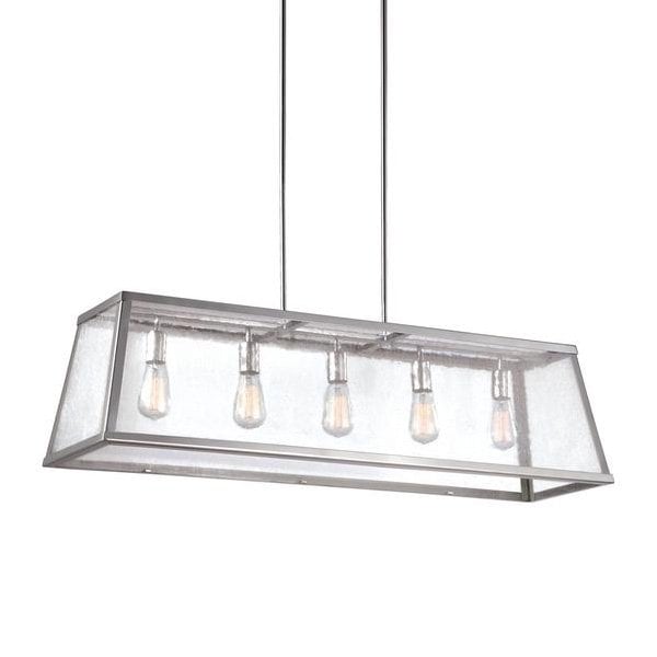 【GENERATION LIGHTING】アメリカ・FEISS Collection シャンデリア「Harrow」5灯(W1180×H300mm)