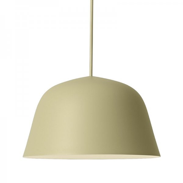 【Muuto】「Ambit pendant 25 cm, beige green」ペンダントライト ベージュグリーン（Φ250×H150mm)