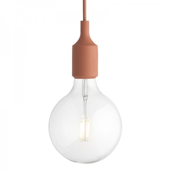Muuto】「E27 LED pendant, terracotta」ペンダントライト