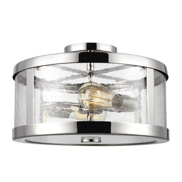 【GENERATION LIGHTING】アメリカ・FEISS Collection シーリングライト「Harrow」2灯(W380×H260mm)