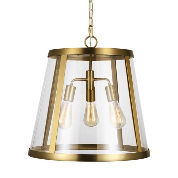 【GENERATION LIGHTING】アメリカ・FEISS Collection ペンダントライト「Harrow」3灯(W480×H470mm)