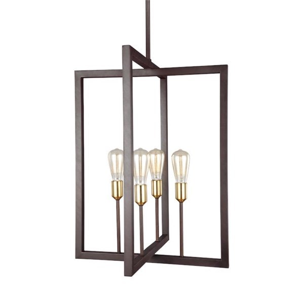 【GENERATION LIGHTING】アメリカ・FEISS Collection ペンダントライト「Finnegan」4灯(W530×H670mm)