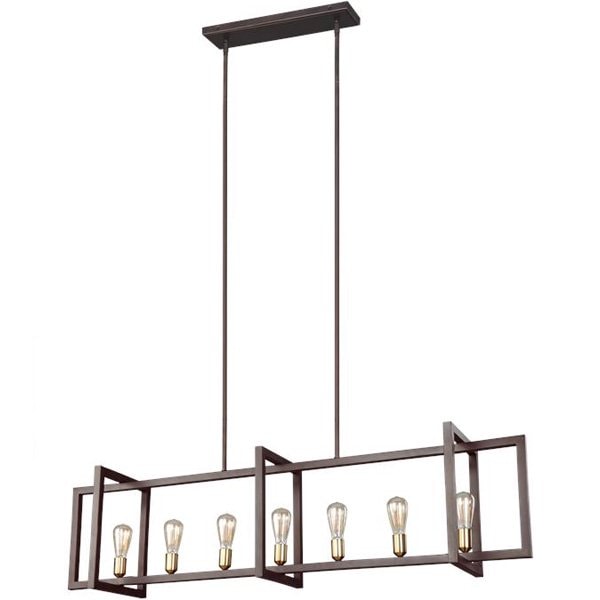 【GENERATION LIGHTING】アメリカ・FEISS Collection ペンダントライト「Finnegan」7灯(W1520×D300×H350mm)