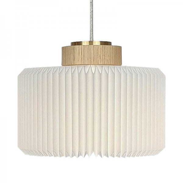 【LE KLINT】デンマーク・北欧デザイン照明「Cylinder 183 pendant, medium」ペンダントライト ライトオーク（Φ220×H290mm）