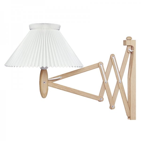 【LE KLINT】デンマーク・北欧デザイン照明「Sax 224-1/17 wall lamp, light oak, Paper」ウォールランプ ペーパー