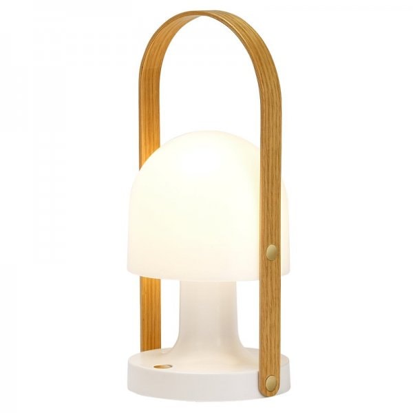 【Marset】「FollowMe Plus lamp」テーブルランプ ホワイト(Φ185×H435mm)