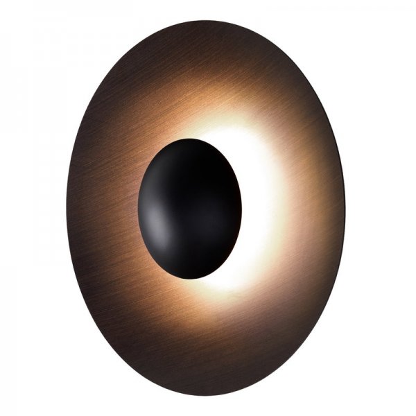 【Marset】「Ginger 32C wall／ceiling lamp, wenge」ウォール／シーリングライト ウェンジ（Φ320×D93mm)