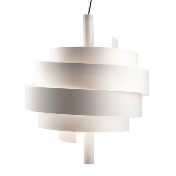 【Marset】スペイン・北欧デザイン照明「Piola pendant, white」ペンダントライト　ホワイト（Φ445×H580mm)