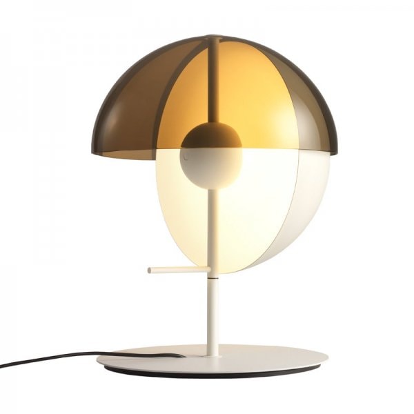 【Marset】「Theia M table lamp, white」テーブルランプ ホワイト(Φ320×H435mm)