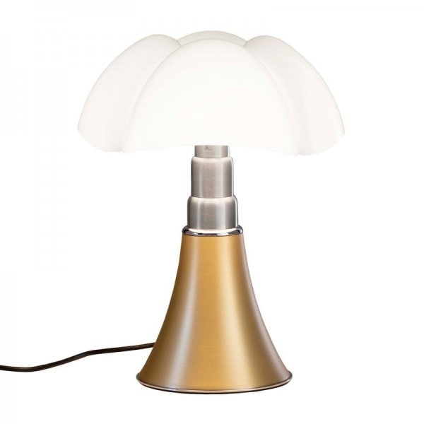 【Martinelli Luce】「Minipipistrello table lamp, dimmable, brass」テーブルランプ ブラス(Φ270×H350mm)