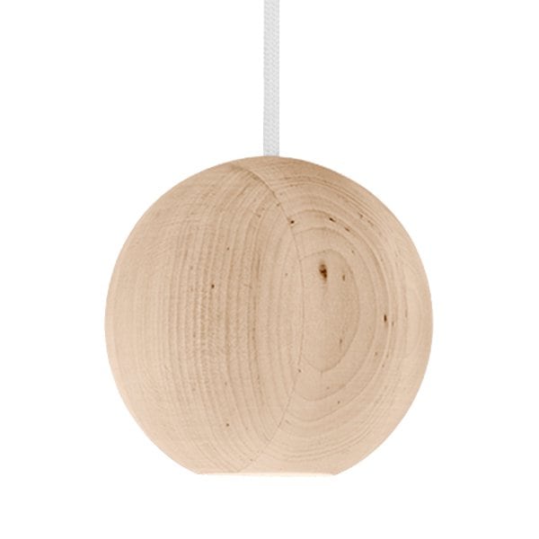 【Mater】「Liuku Base Ball pendant, linden」ペンダントライト リンデン（Φ121mm)