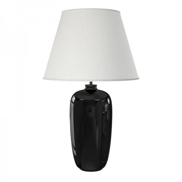 【Menu】「Torso table lamp, 57 cm, black - off white」テーブルランプ ブラック-オフホワイト(Φ350×H570mm)
