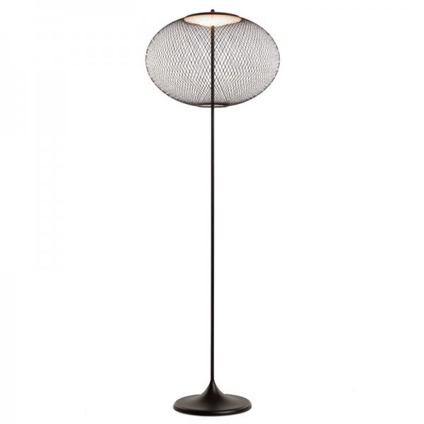 【Moooi】「NR2 floor lamp, black」フロアランプ ブラック(Φ560×H1640mm)