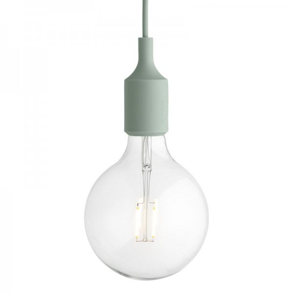 【Muuto】「E27 LED pendant, light green」ペンダントライト ライトグリーン（Φ125×H230mm)