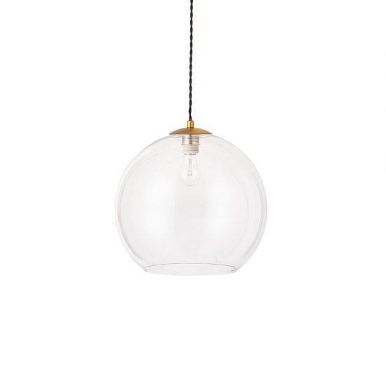 【HERMOSA】ペンダントライト「ACE LAMP・L」1灯・CLEAR（W350×H310mm）