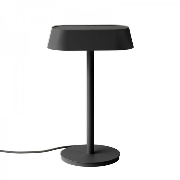 【Muuto】「Linear table lamp, black」テーブルランプ ブラック(W107×D232×H365mm)