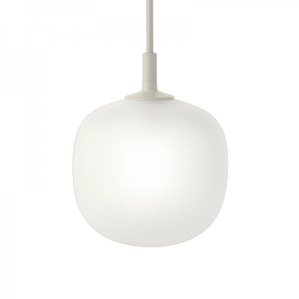 【Muuto】「Rime pendant 12 cm, grey」ペンダントライト グレー（Φ120×H150mm)