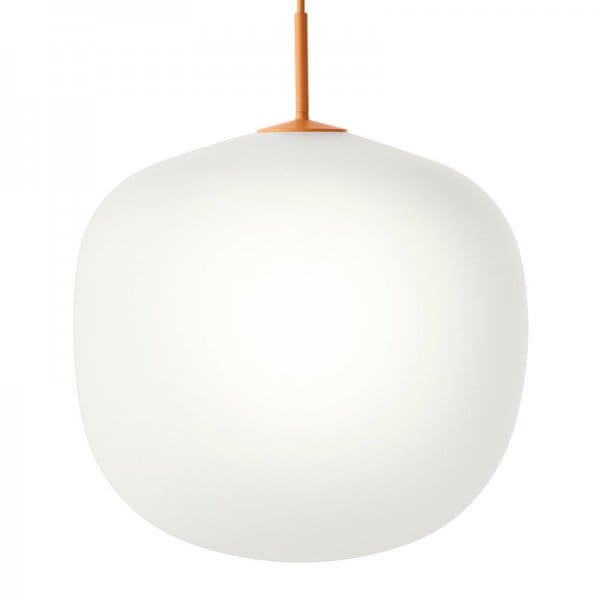 【Muuto】「Rime pendant 45 cm, orange」ペンダントライト オレンジ（Φ450×H555mm)