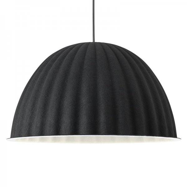 【Muuto】「Under the Bell pendant 55 cm, black」ペンダントライト ブラック（Φ550×H310mm)