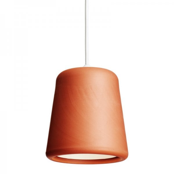 Muuto テラコッタ ドーム型 ペンダントライト New Works】「Material pendant, terracotta」ペンダントライト