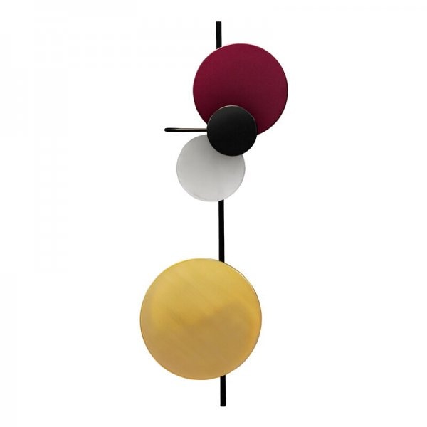 【PLEASE WAIT to be SEATED】「Planet wall lamp, fig purple」ウォールライト パープル（Φ320×D120×H980mm）