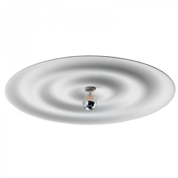 【Wästberg】「w171 Alma wall and ceiling lamp, grey white」ウォール／シーリングライト グレーホワイト（Φ690×H23mm)