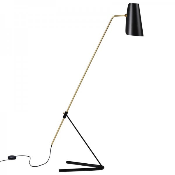 【Sammode】「G21 floor lamp, black」フロアランプ ブラック(W370×H1170-1630mm)