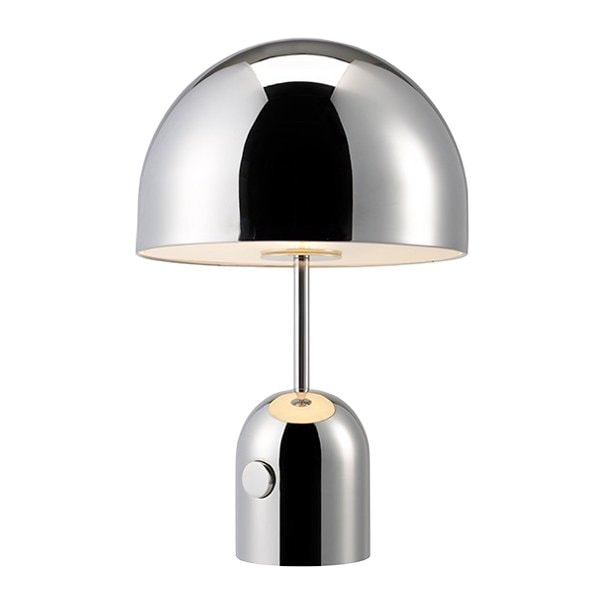 【Tom Dixon】「Bell table lamp」テーブルランプ  クローム（φ280×H440mm）