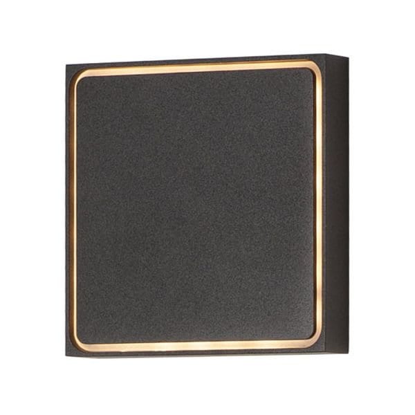 【ET2】アメリカ・アウトドアウォールライト「ALUMILUX OUTLINE」1灯（W110×D20×H110mm）