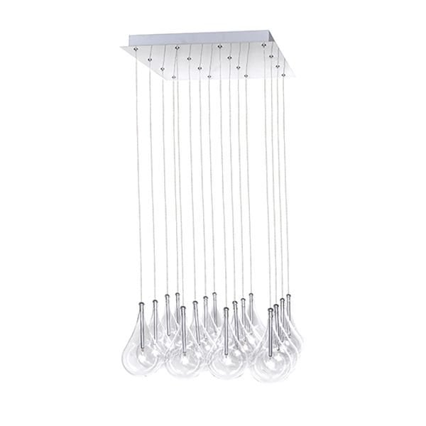 【ET2】アメリカ・シーリングペンダントライト「LARMES」16灯（W480×L480×H200-3100mm）