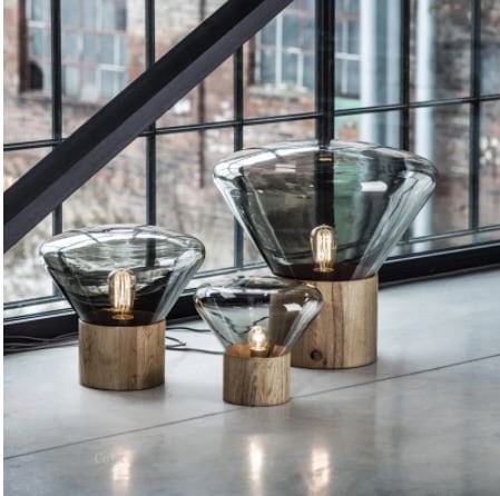 ガラスシェードライト1灯（S／M／L）