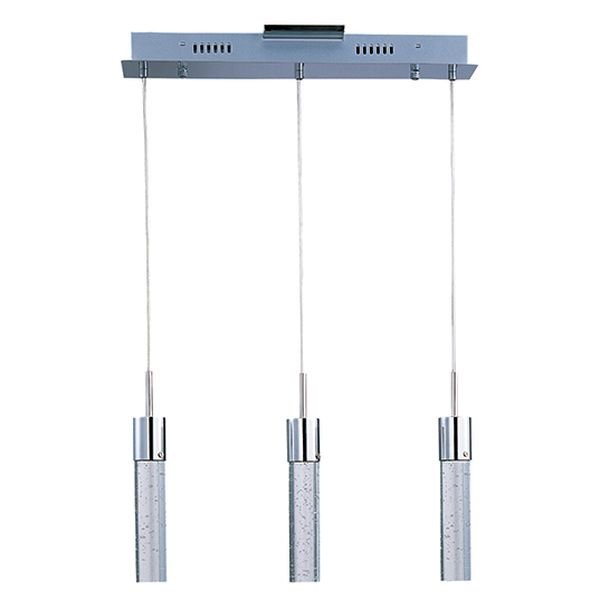 【ET2】アメリカ・シーリングペンダントライト「FIZZ IV」3灯（W120×L530×H320-3350mm）