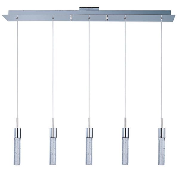 【ET2】アメリカ・シーリングペンダントライト「FIZZ IV」5灯（W120×L990×H300-3400mm）