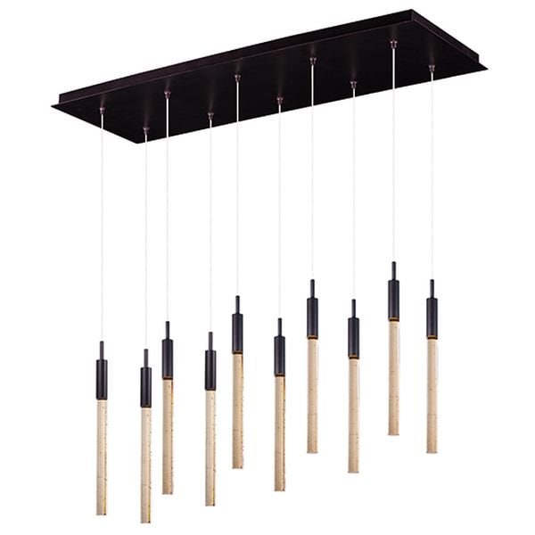 【ET2】アメリカ・シーリングペンダントライト「SCEPTER」10灯（W860×L280×H460-3560mm）