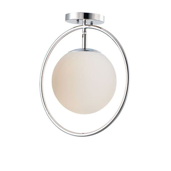 【ET2】アメリカ・ガラスボールシーリングライト「REVOLUTION」1灯（W330×L330×H360mm）