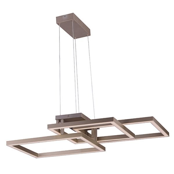 【ET2】アメリカ・LEDシーリングペンダントライト「TRAVERSE LED」1灯（W600×L900×H150-3280mm）