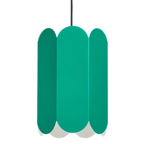 【HAY】北欧デザイン照明「Arcs shade, sea green」ペンダントライト(Φ200×H300mm)