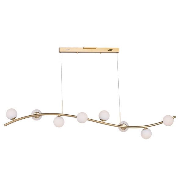 【ET2】アメリカ・シーリングペンダントライト「ROVER」8灯（W1590×L240×H390-3360mm）